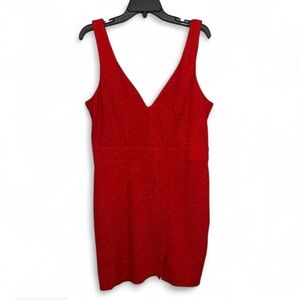 Crystal Dolls Red Sparkle Dress